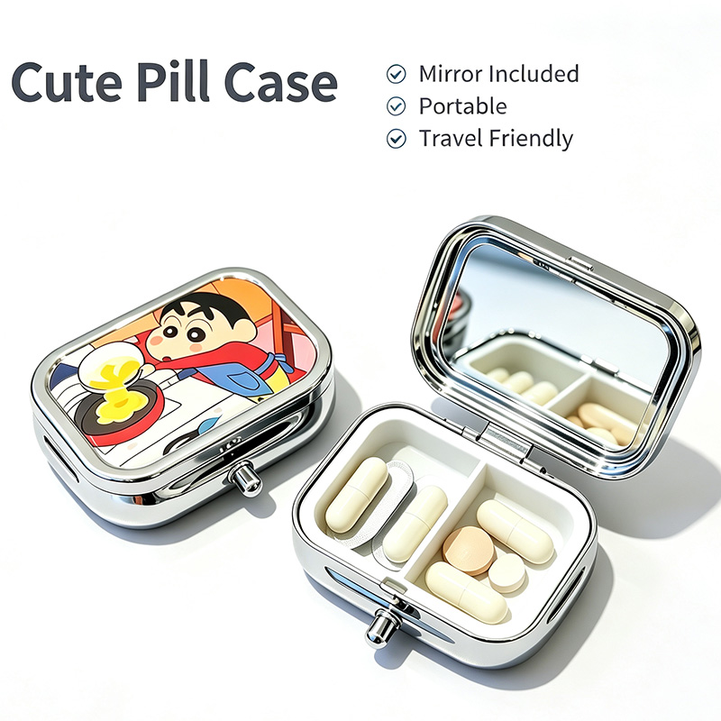 Token Tray Organizer - Crayon Shin‑chan Portable Storage Case With
