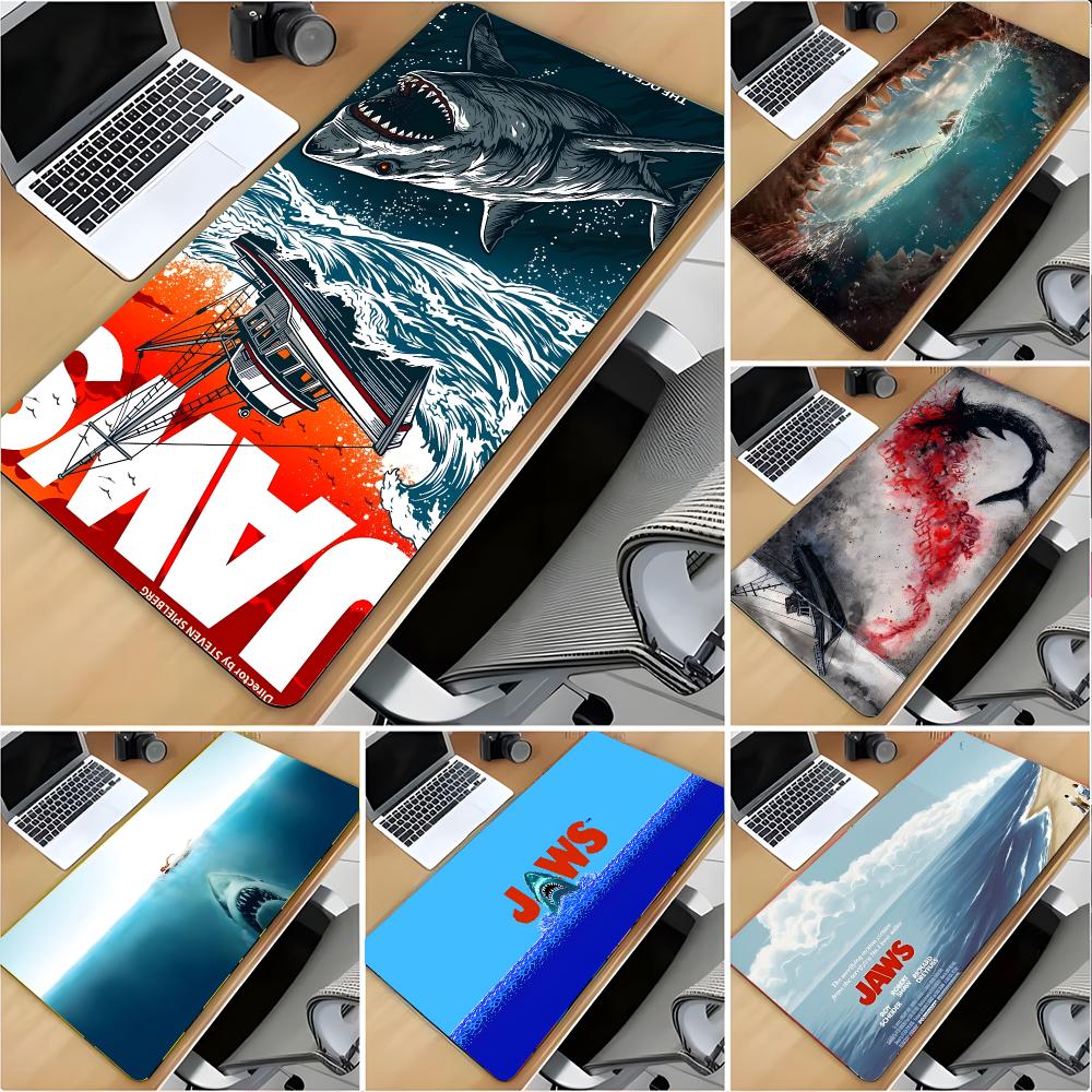 Board Game Horror - Movie Horror Jaws Mouse Pad Large
