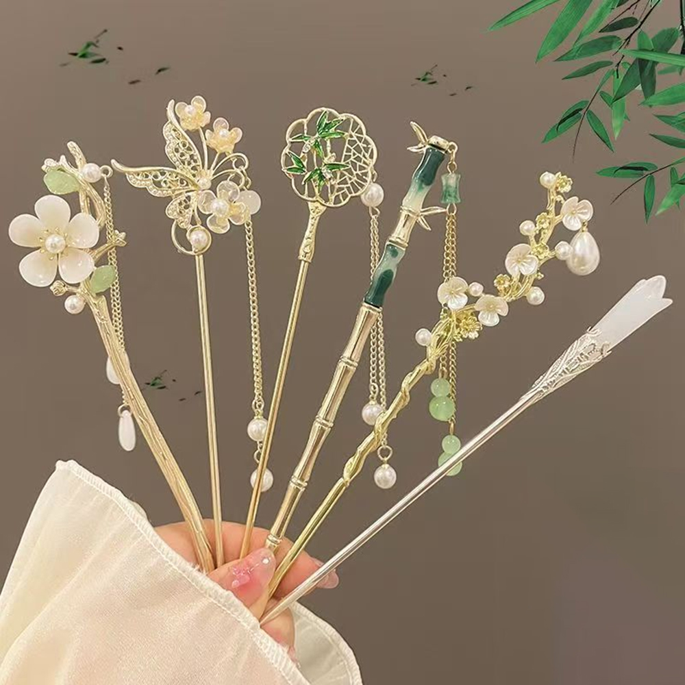 Board Game Go - 1/6pcs Elegant Chinese Style Tassel Hair