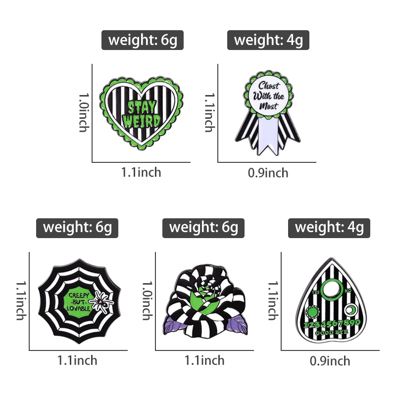Chost With The Most Enamel Pin - Board Game Horror 评论和价格