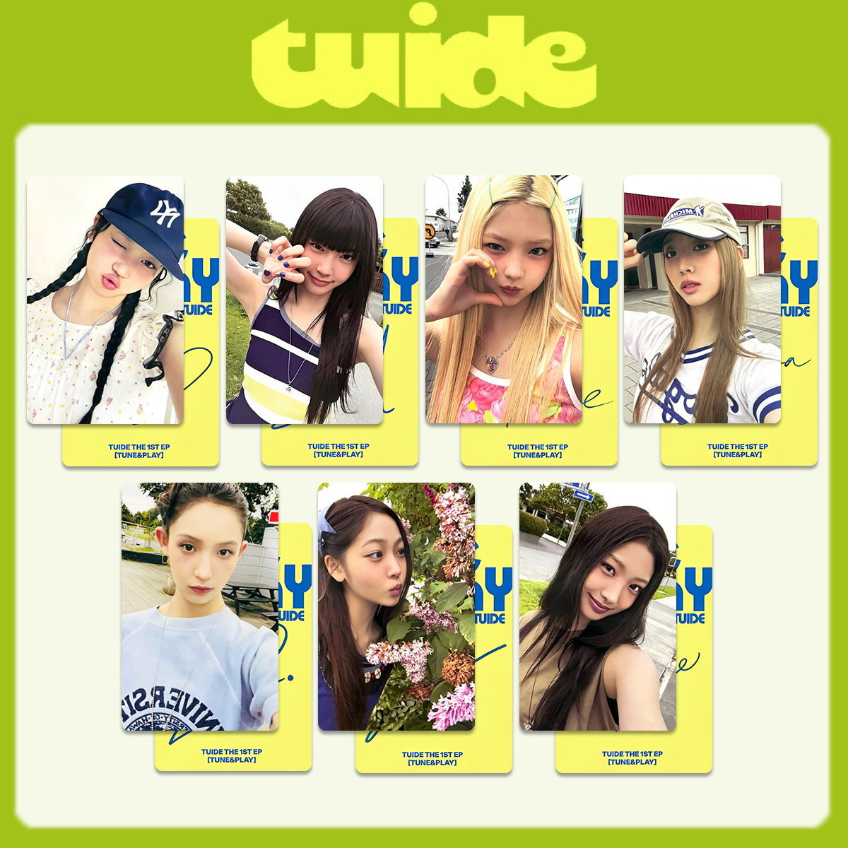 3/7Pcs Idol Girl TUIDE New Alb - Board Game Card 评论和价格