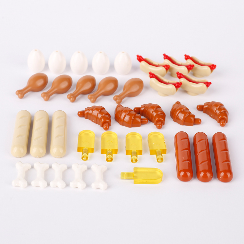 MOC City Street Figures Food P - Board Game Ww2 评论和价格