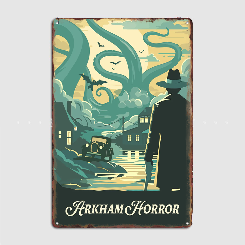 Arkham Horror Board Game Inspi - Board Game Horror 评论和价格