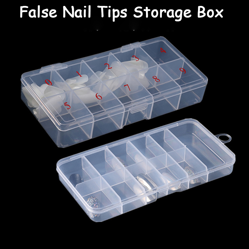 1box Empty Nail Tips Organizer - Token Tray Organizer 评论和价格