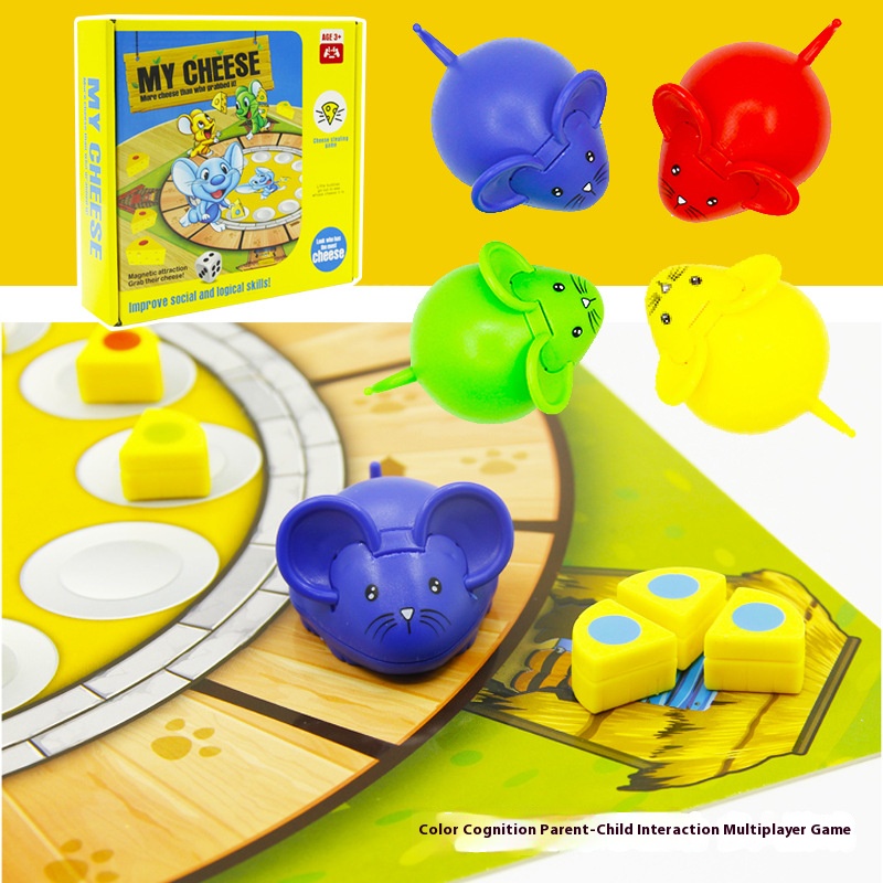 Mouse Cheese Children Board Ga - Board Game Multiplayer 评论和价格