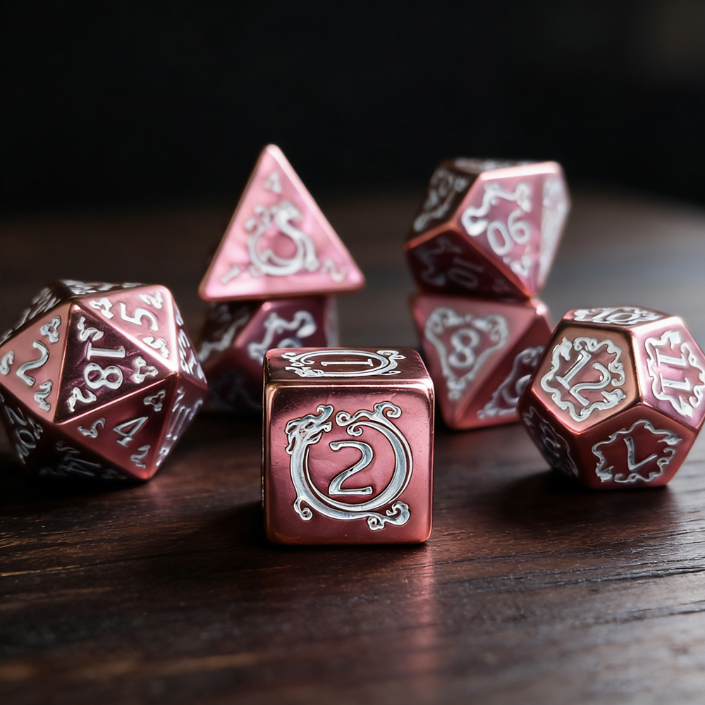 DND Dice 7Pcs/set Dragon Patte - Board Game Dnd 评论和价格