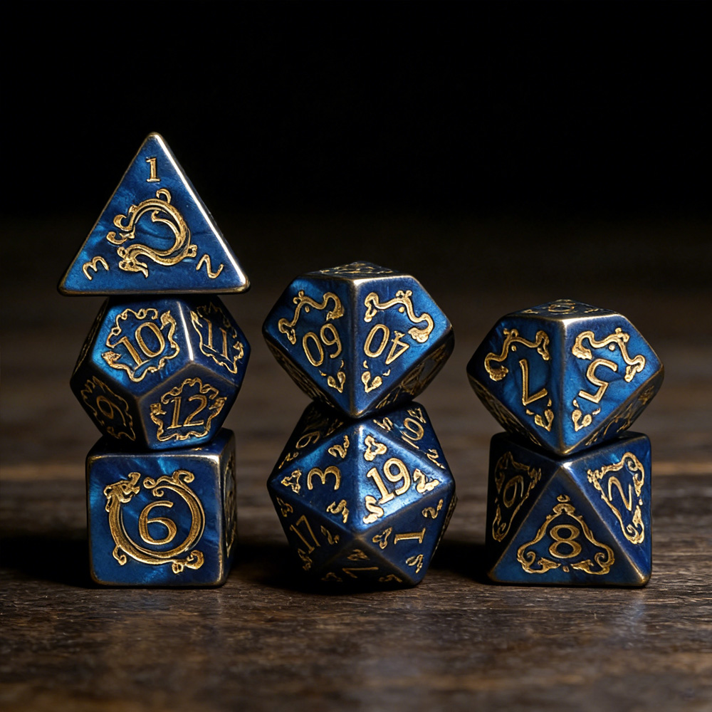 DND Dice 7Pcs/set Dragon Patte - Board Game Dnd 评论和价格