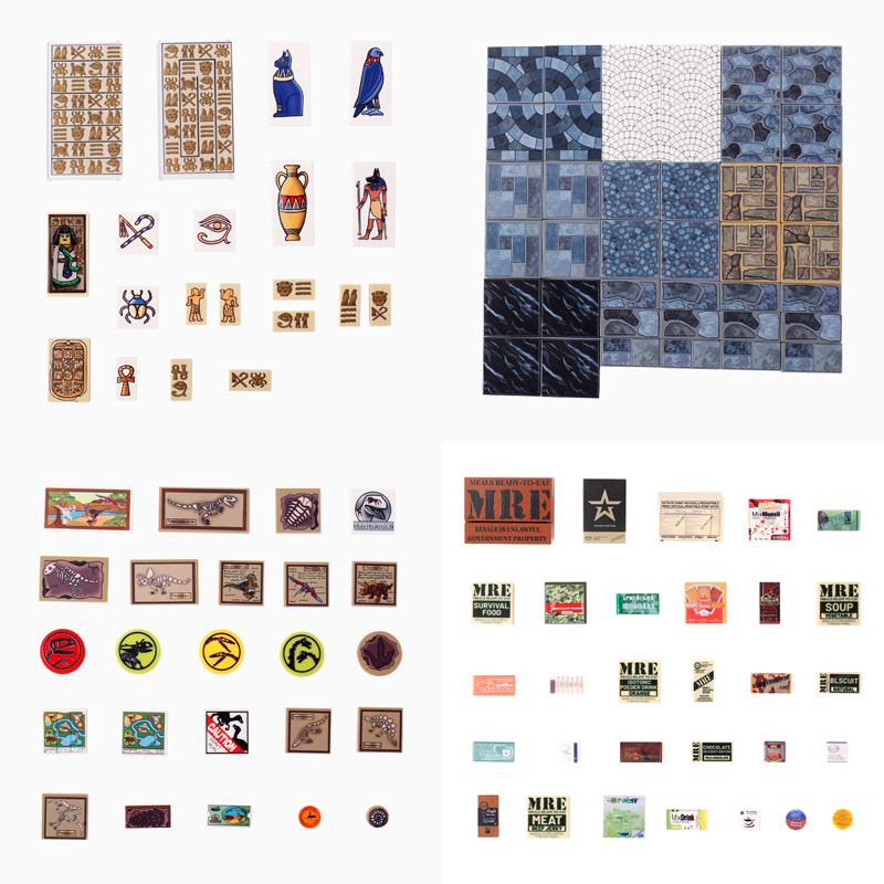 DIY Mini Printed Bricks Buildi - Board Game Ww2 评论和价格