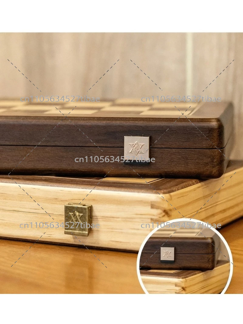 Magnetic Chess Set Solid Wood  - Magnetic Travel Chess 评论和价格