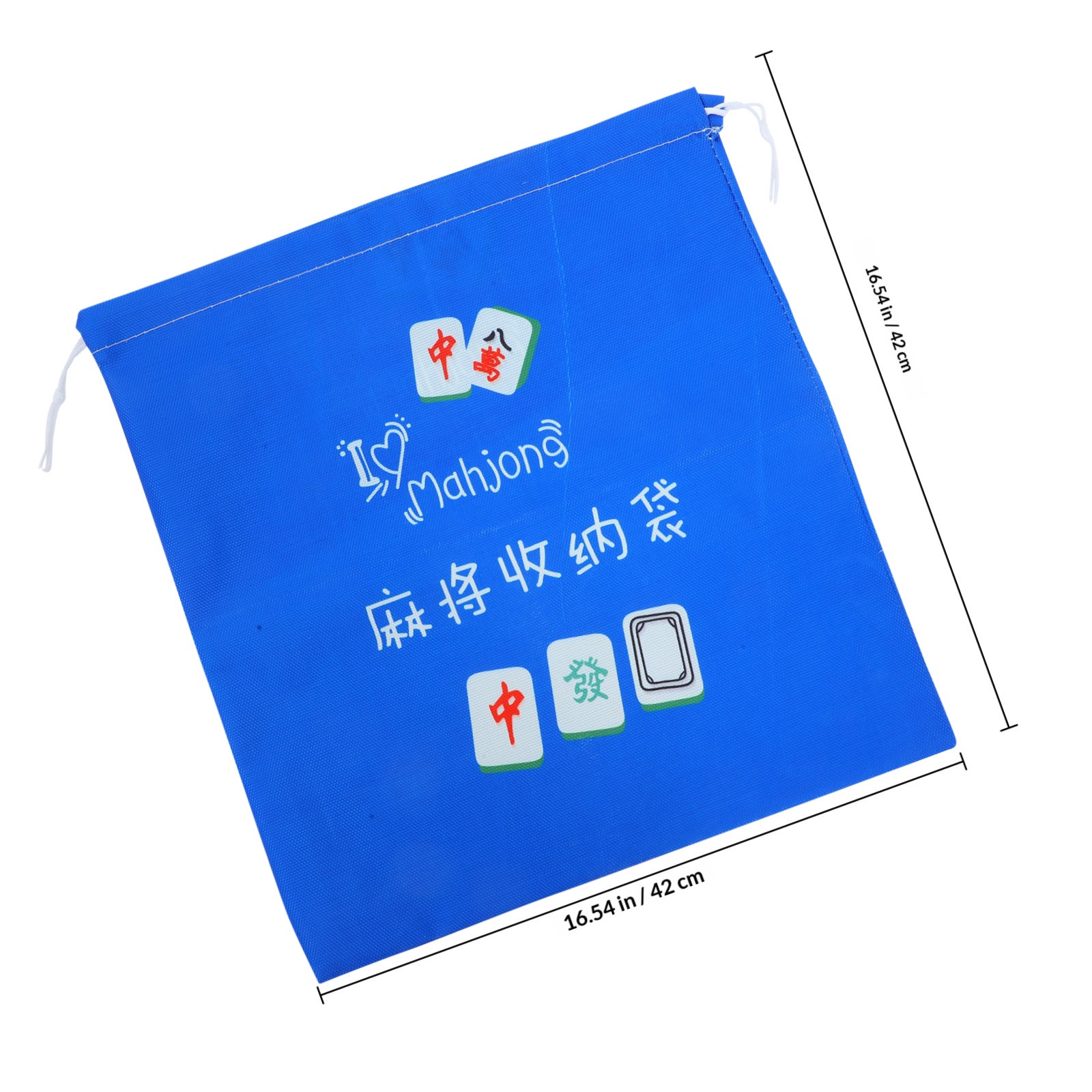 Mahjong Storage Bag Large Capa - Tile Bag Drawstring 评论和价格