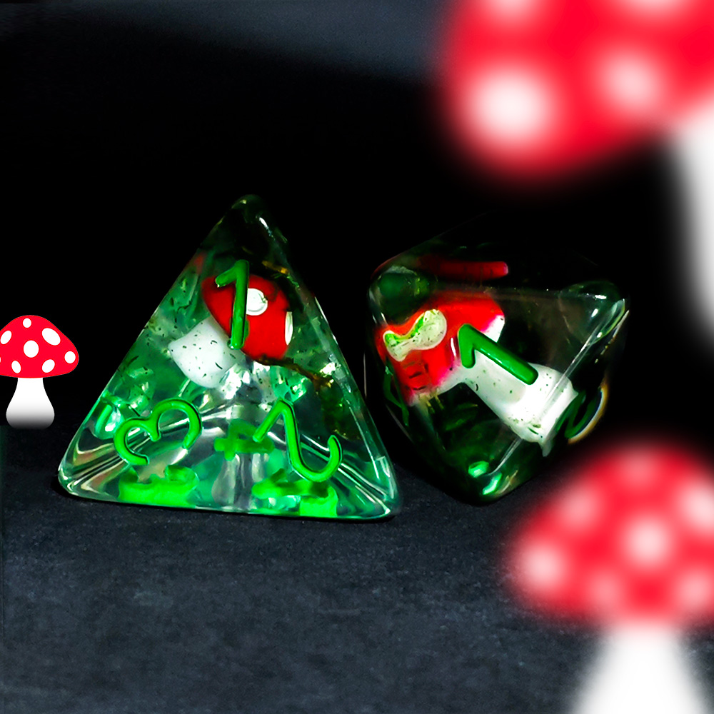 7Pcs/Set DND Dice Transparent  - Board Game Dnd 评论和价格