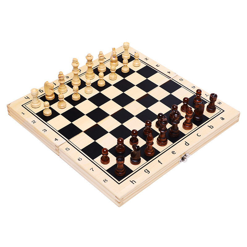 Magnetic Wooden Chess Set Fold - Magnetic Travel Chess 评论和价格