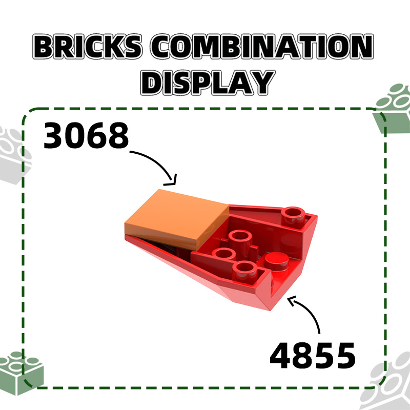 Wange 208Pcs/Lot 3068 2x2 Moc  - Board Game Ww2 评论和价格