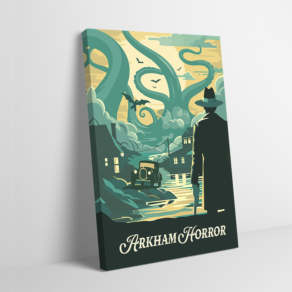 Arkham Horror Board Game Inspi - Board Game Horror 评论和价格