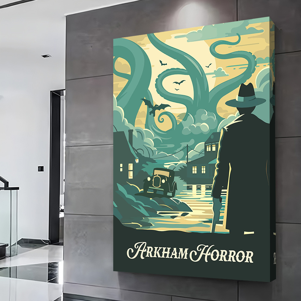Arkham Horror Board Game Inspi - Board Game Horror 评论和价格