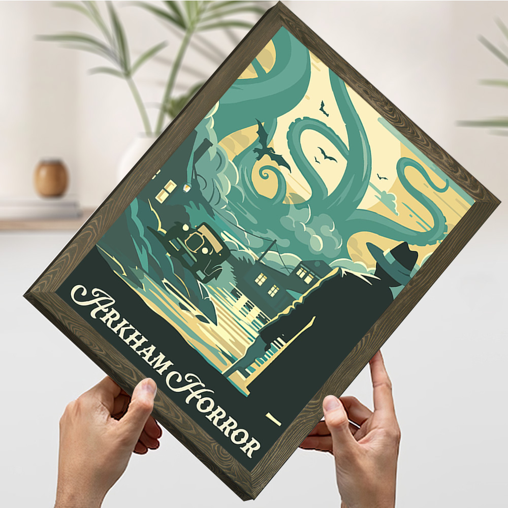 Arkham Horror Board Game Inspi - Board Game Horror 评论和价格