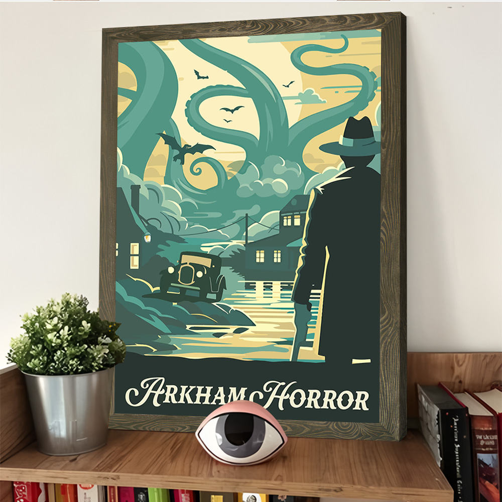 Arkham Horror Board Game Inspi - Board Game Horror 评论和价格
