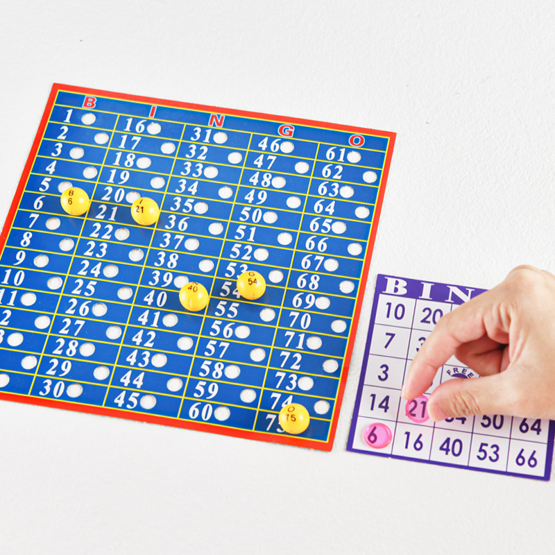 Classic Bingo Lottery Number D - Board Game Multiplayer 评论和价格