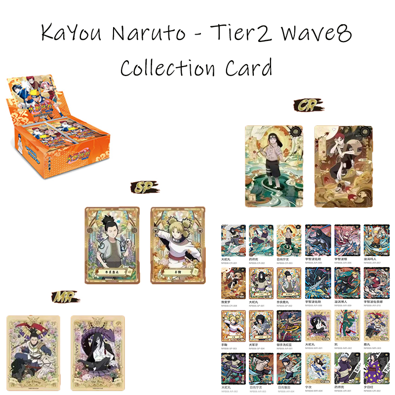 KAYOU Collection Cards Naruto  - Board Game Naruto 评论和价格