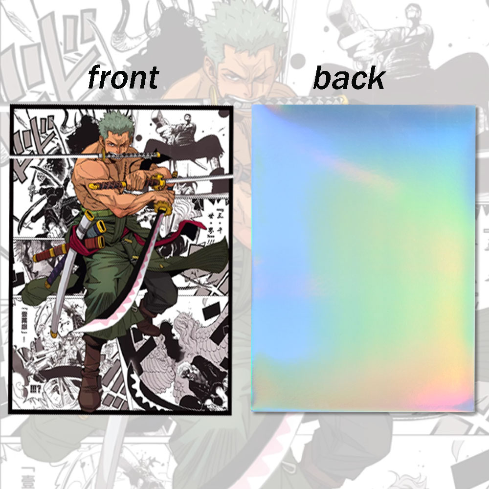 60PCS 66x91mm One Piece Anime  - Board Game Illustrator 评论和价格