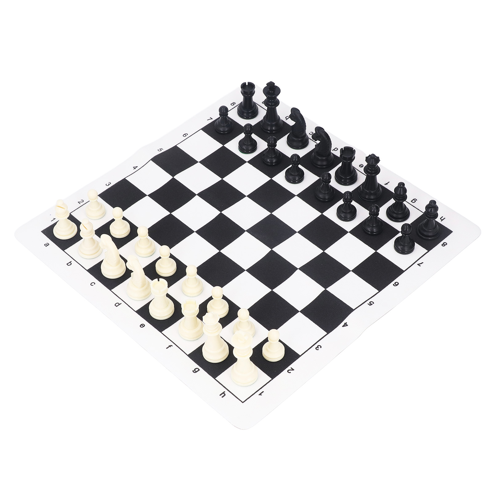 International Chess Set Black  - Magnetic Travel Chess 评论和价格