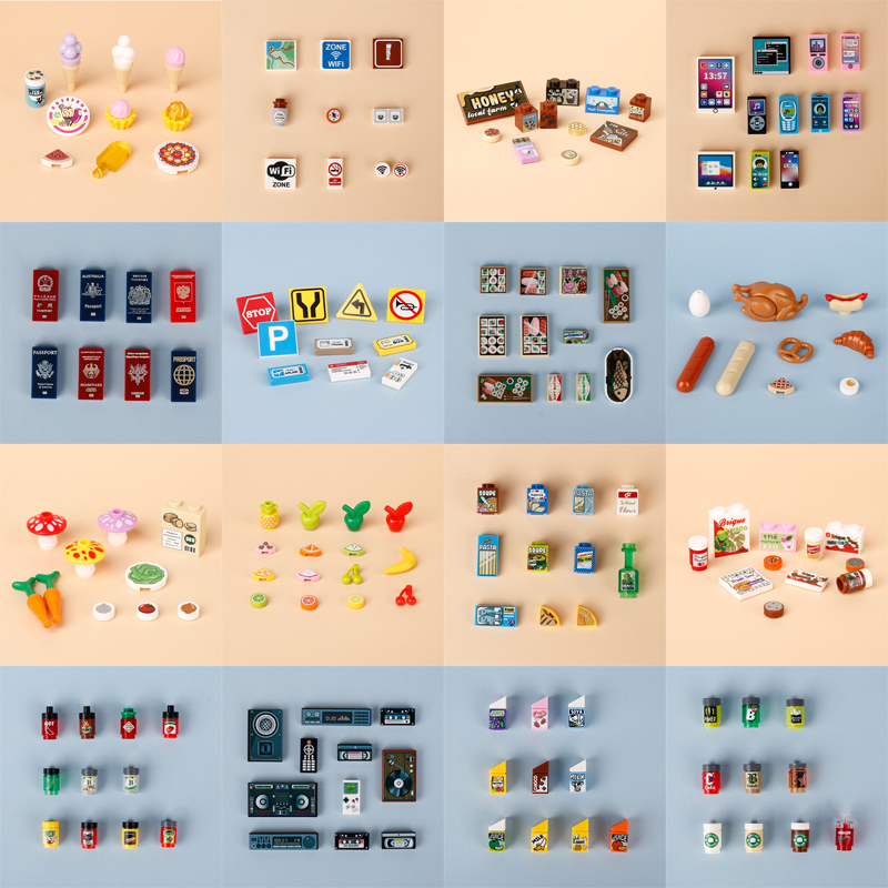 MOC Printed Parts Figures Acce - Board Game Ww2 评论和价格