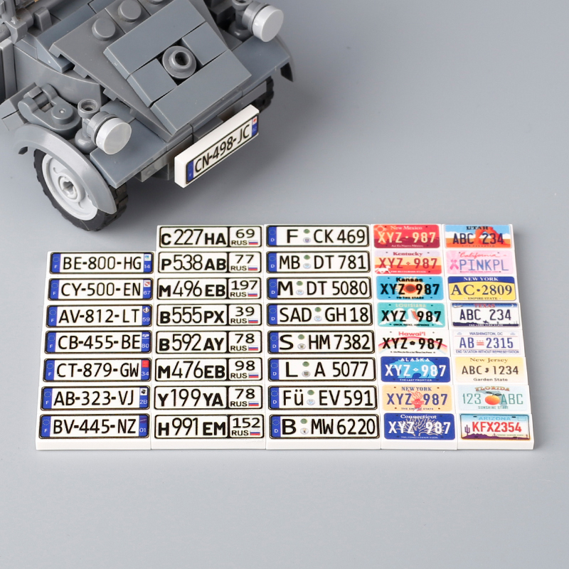 MOC Printed Parts Figures Acce - Board Game Ww2 评论和价格