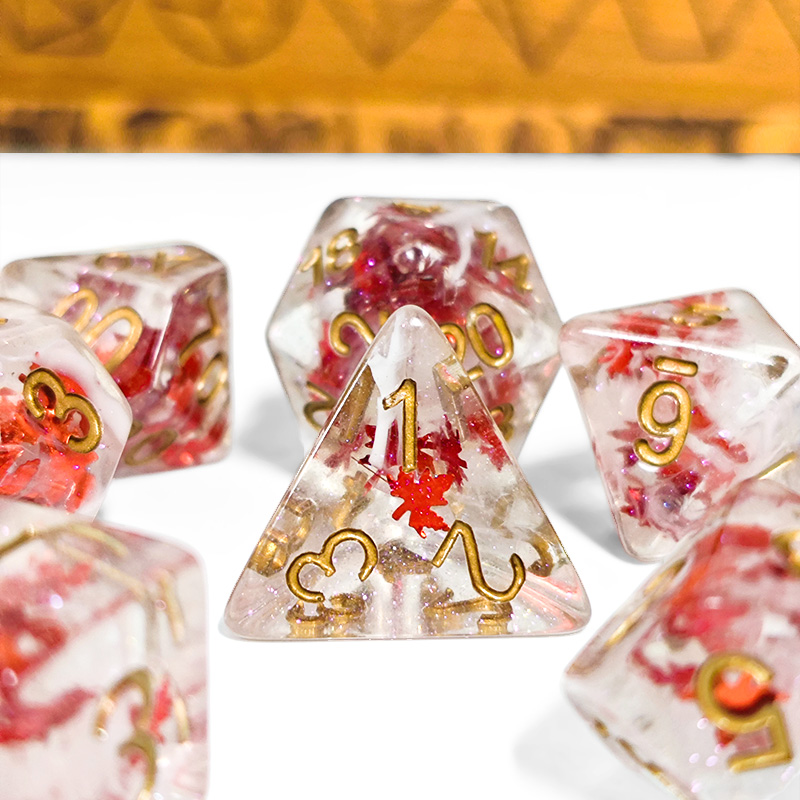7PCS DND Dices Transparent Res - Board Game Dnd 评论和价格