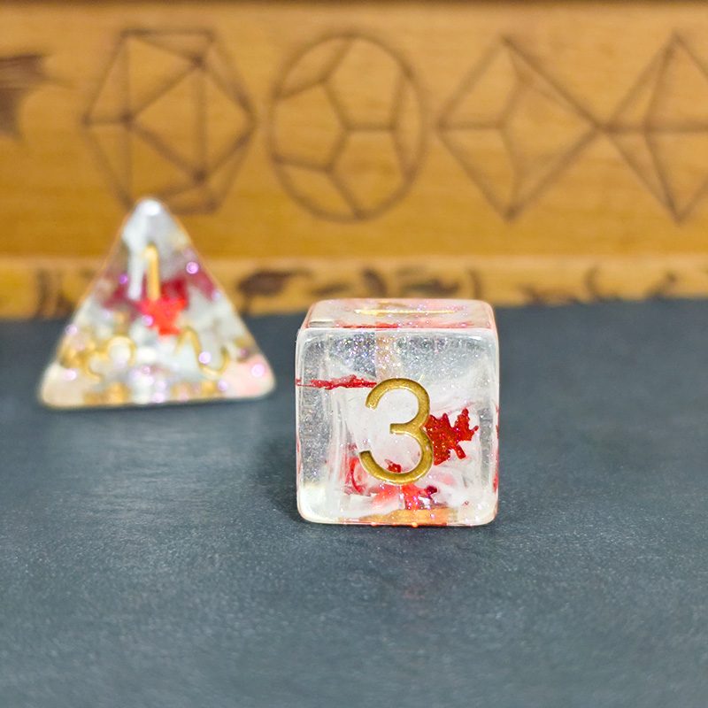 7PCS DND Dices Transparent Res - Board Game Dnd 评论和价格