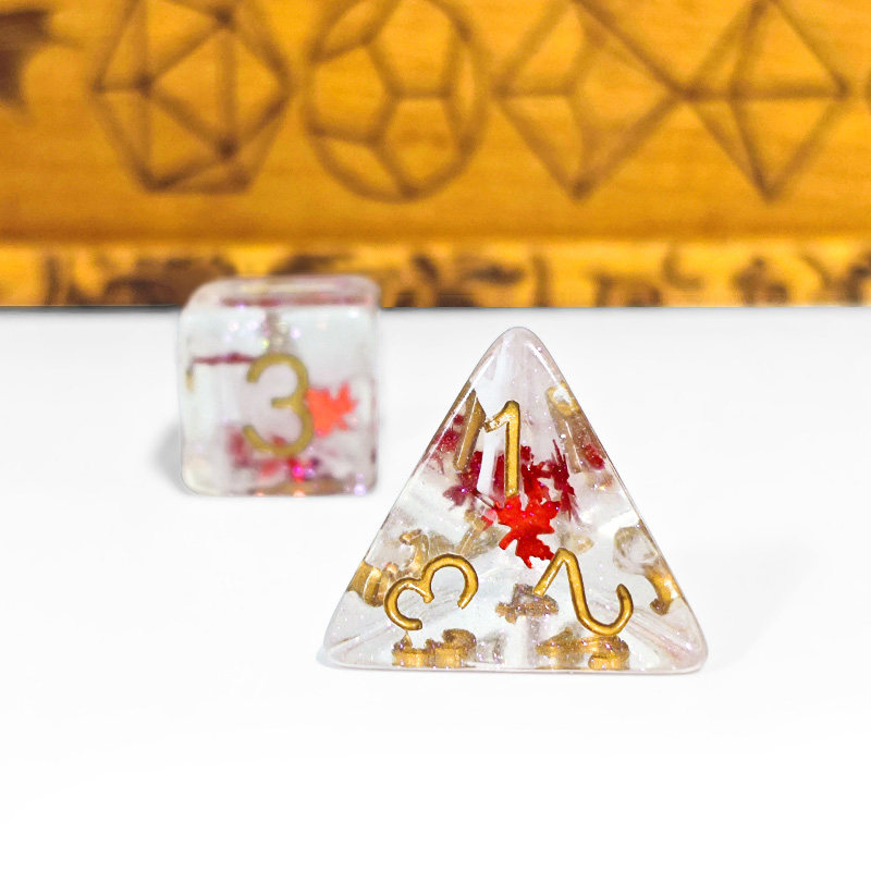7PCS DND Dices Transparent Res - Board Game Dnd 评论和价格