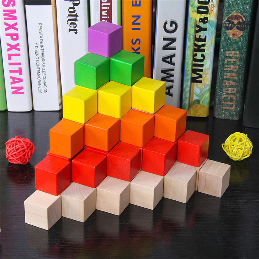 30Pcs/lot 2X2CM Wooden Colorfu - Board Game Dnd 评论和价格