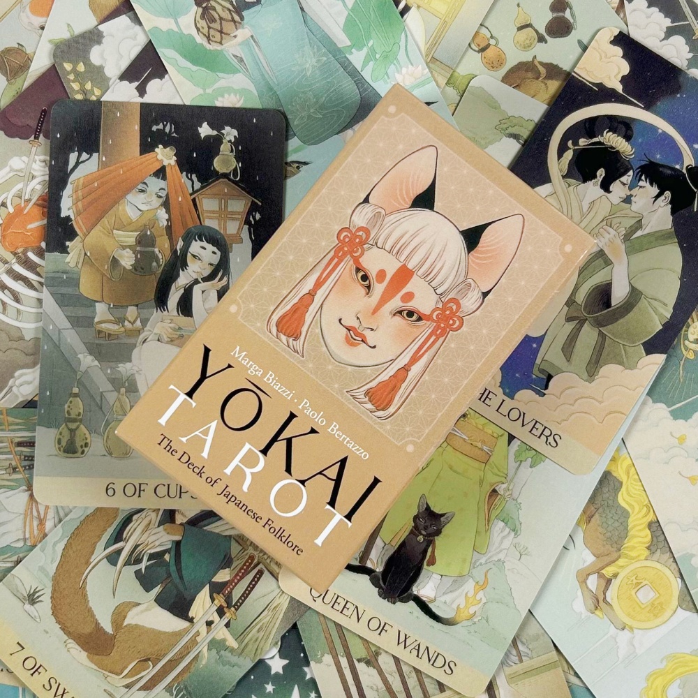 Yokai Tarot Deck 78 Pcs Cards  - Board Game Illustrator 评论和价格
