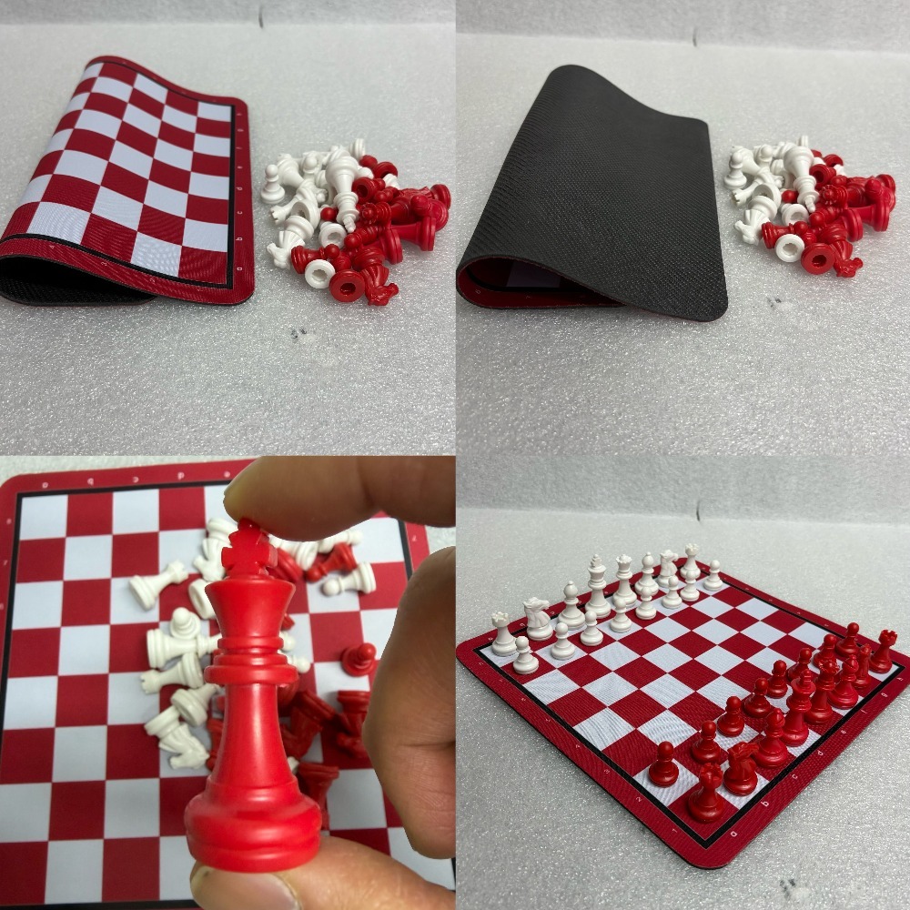 Classic Chess Set with 24*24cm - Magnetic Travel Chess 评论和价格