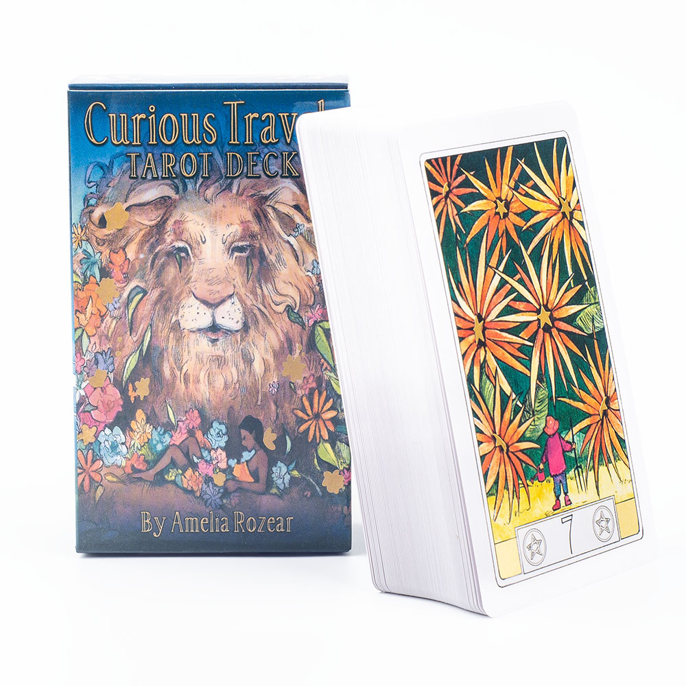 Curious Travels Tarot 10.3*6cm - Board Game Illustrator 评论和价格