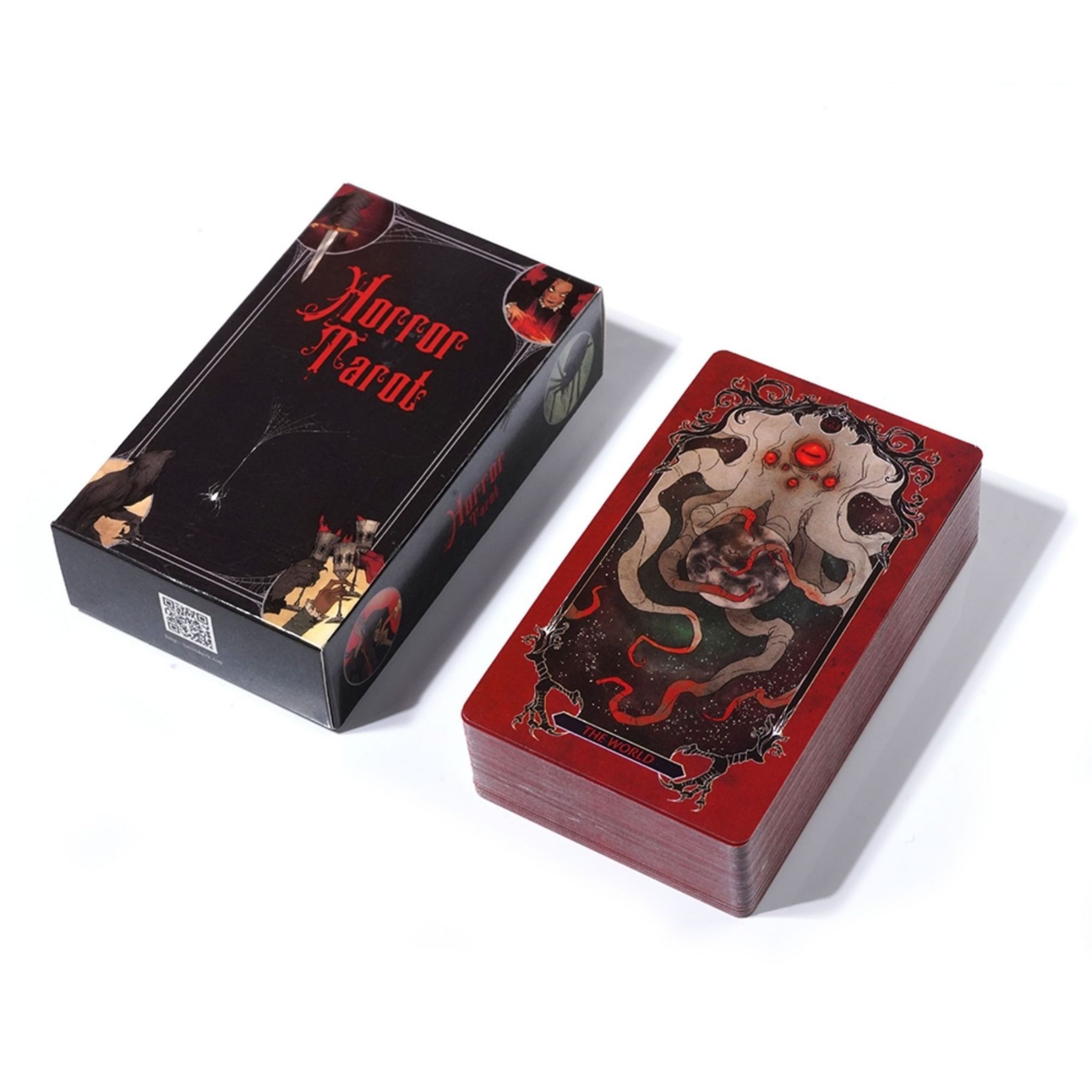 Horror Tarot Deck Card Game Fu - Board Game Horror 评论和价格